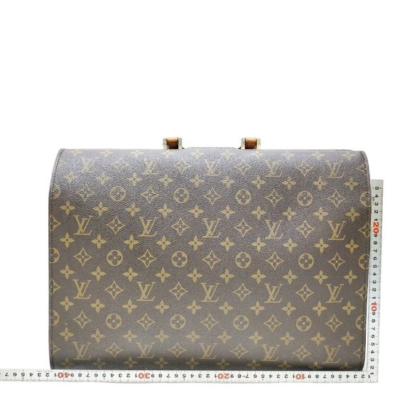 00345247# Louis Vuitton Brief Case Serviette Fermoir Monogram - Picture 9 of 10